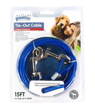 Pawise Pawise Tie Out Aanleglijn 5 m