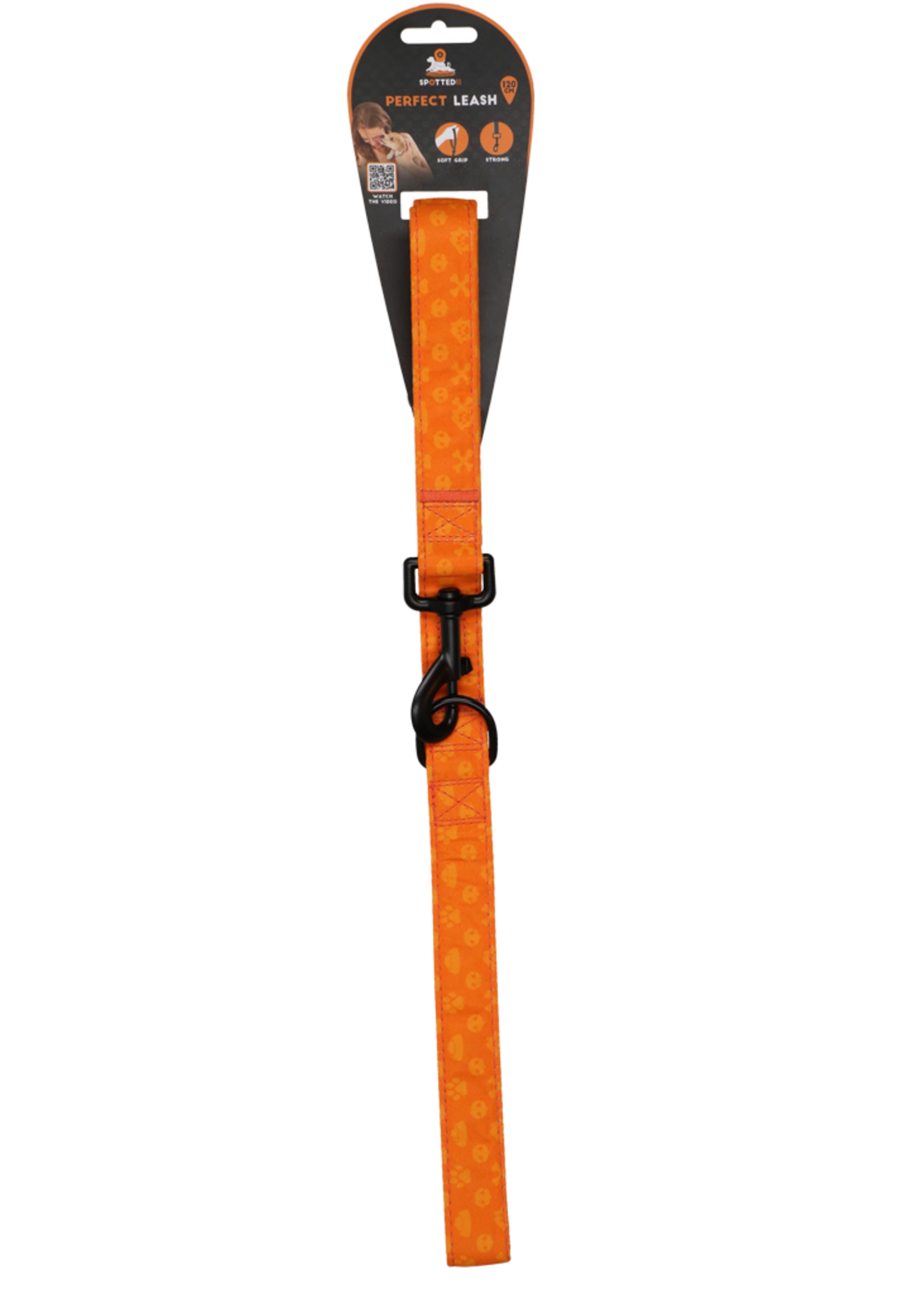 Spotted! Pro Spotted! Pro Perfect Leash 120 cm Oranje