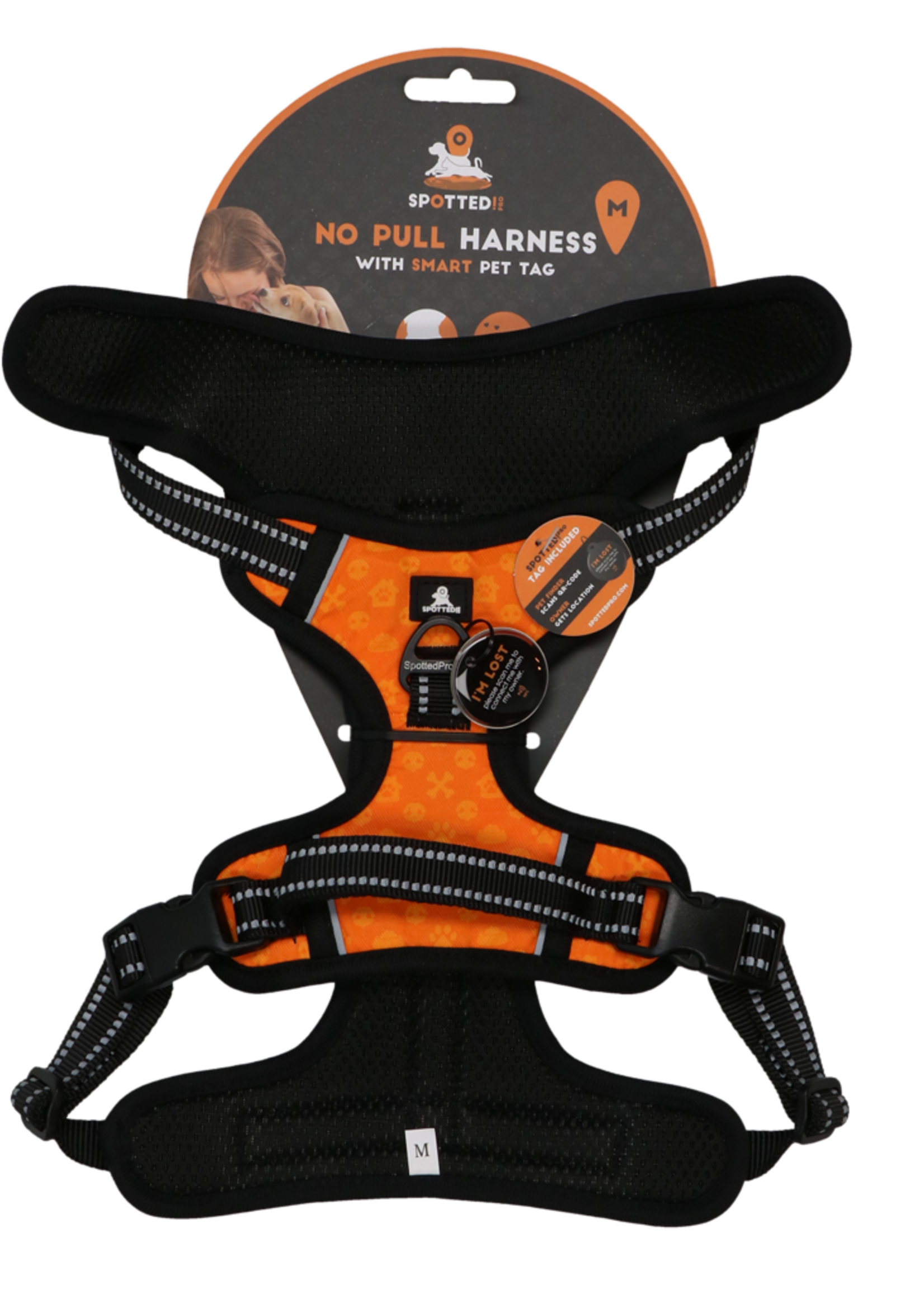 Spotted! Pro Spotted! Pro No Pull Harnas Oranje M