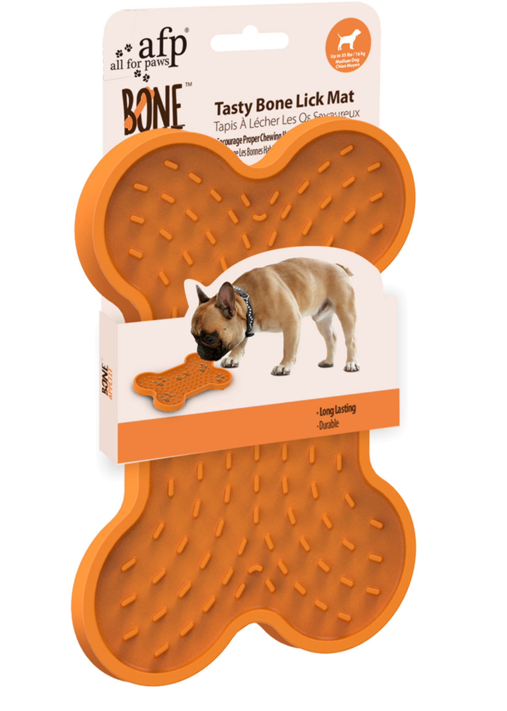 AFP AFP Bone Appetit - Tasty Bone Lick Mat S