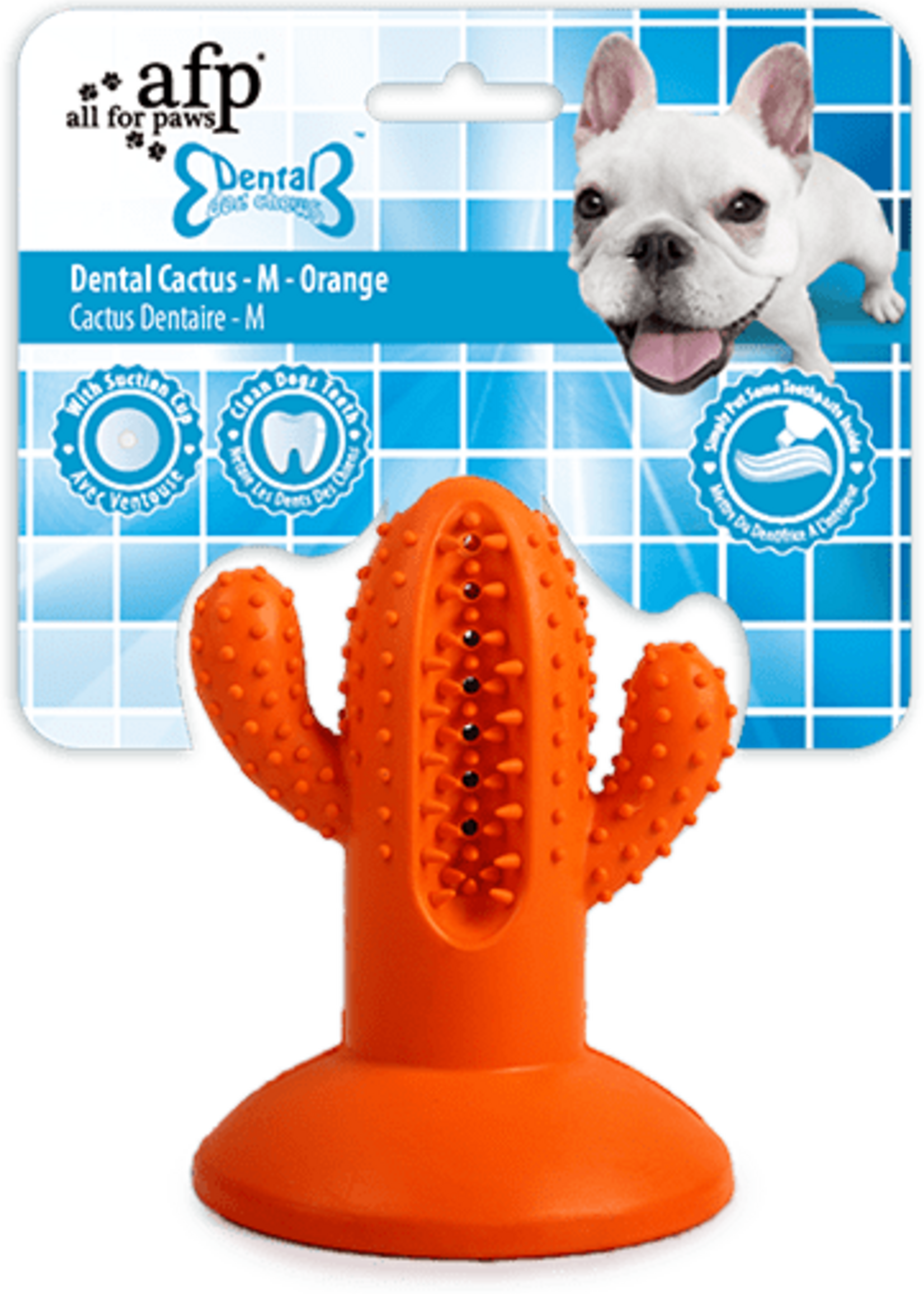 AFP AFP Dental Chews - Dental Cactus M Oranje