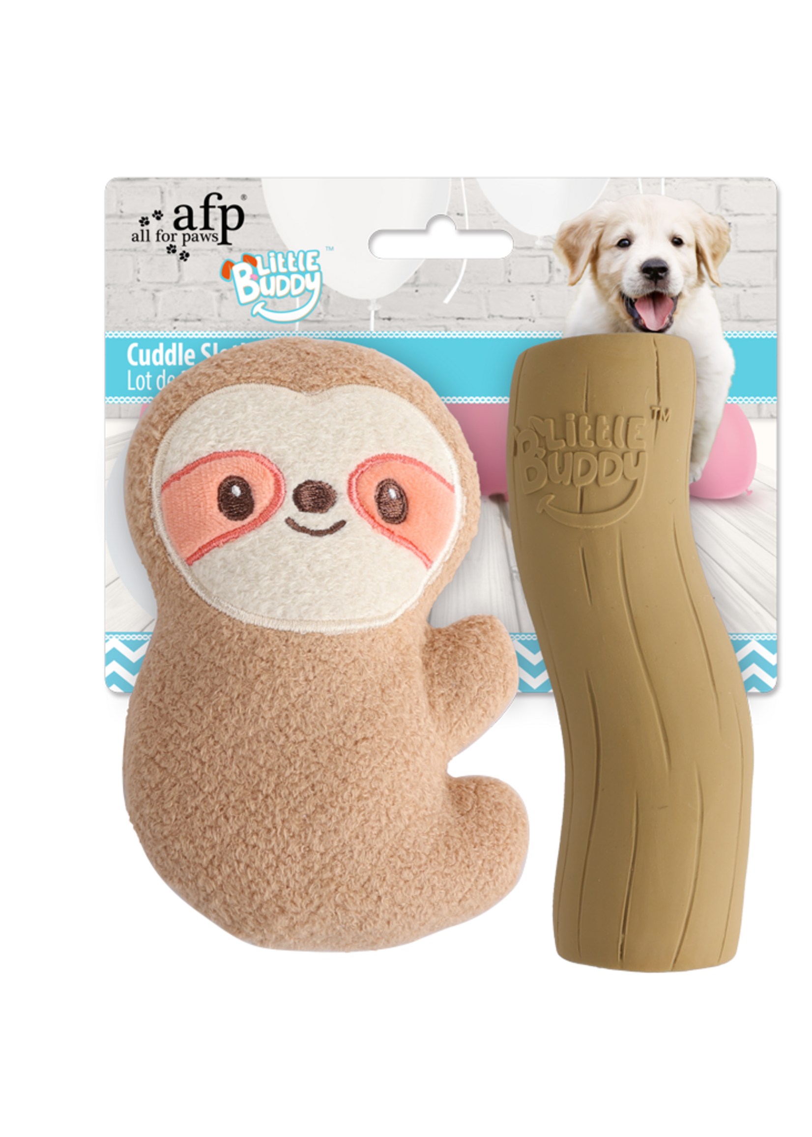 AFP AFP Little Buddy 2-Pack Toy Cuddle Sloth