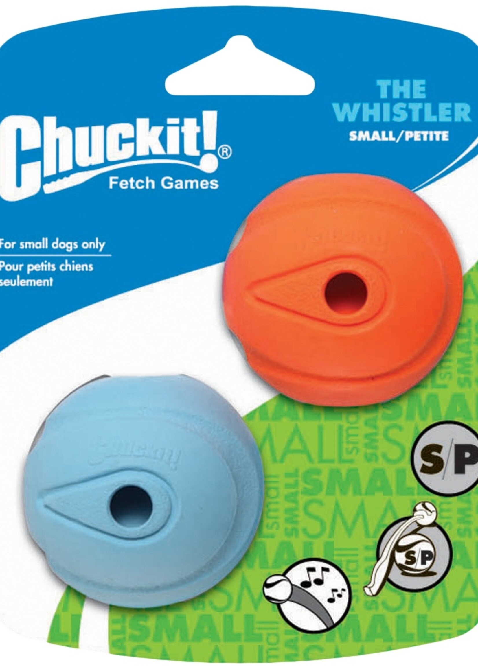 Chuckit! Chuckit! The Whistler S (2-pack)