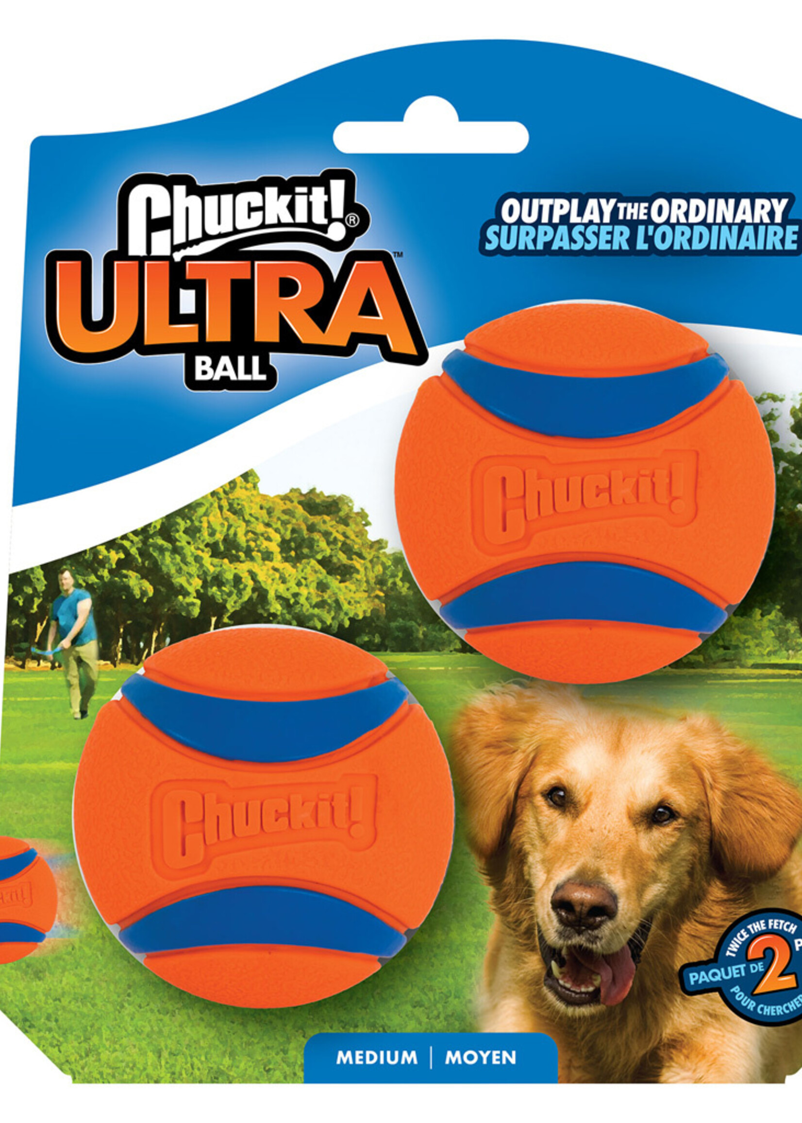 Chuckit! Chuckit! Ultra Ball M (2-pack)