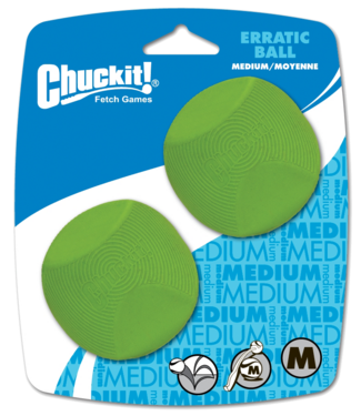 Chuckit! Chuckit! Erratic Ball M (2 pack)