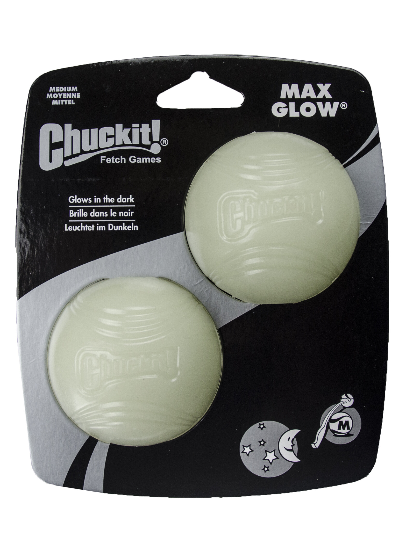 Chuckit! Chuckit! Max Glow M (2-pack)