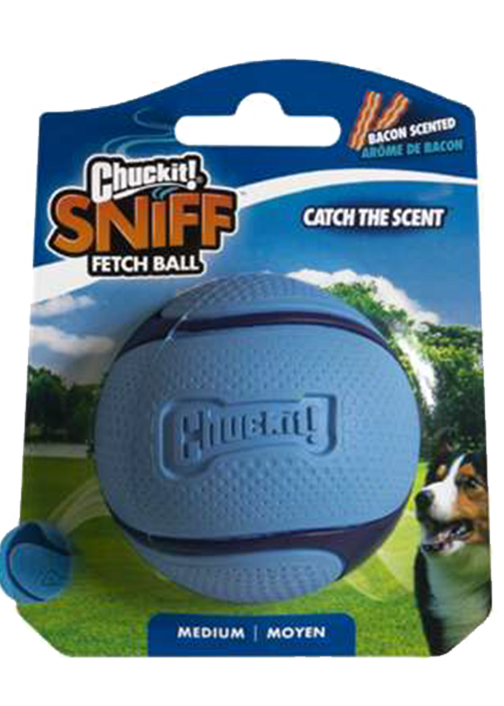 Chuckit! Chuckit! Sniff Fetch Ball Bacon M