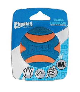 Chuckit! Chuckit! Ultra Squeaker Ball M (1-pack)