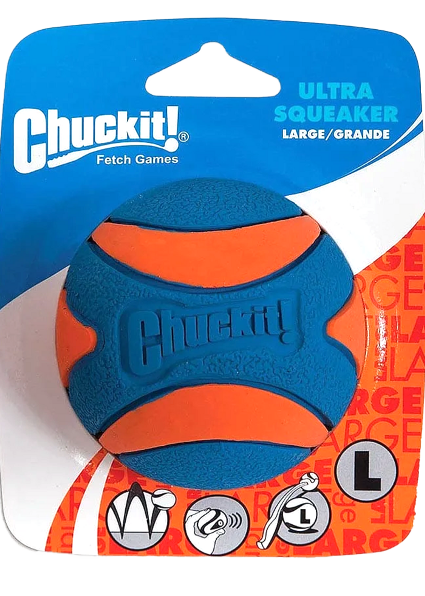 Chuckit! Chuckit! Ultra Squeaker Ball L (1-pack)