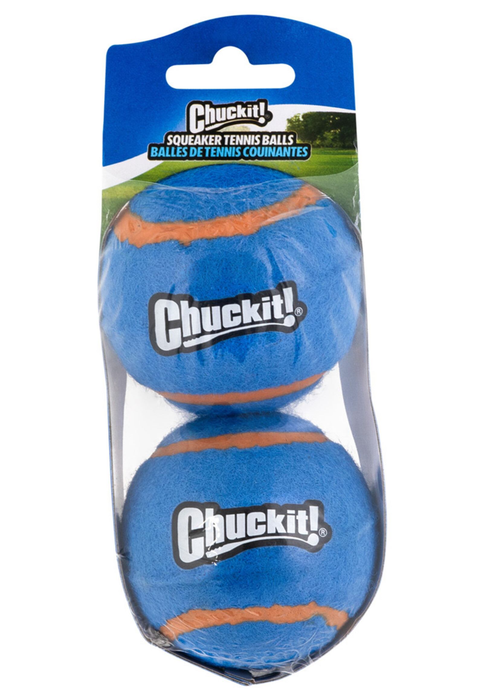 Chuckit! Chuckit! Squeaker Tennis Balls S (2-pack)