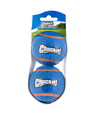 Chuckit! Chuckit! Squeaker Tennis Balls M (2-pack)