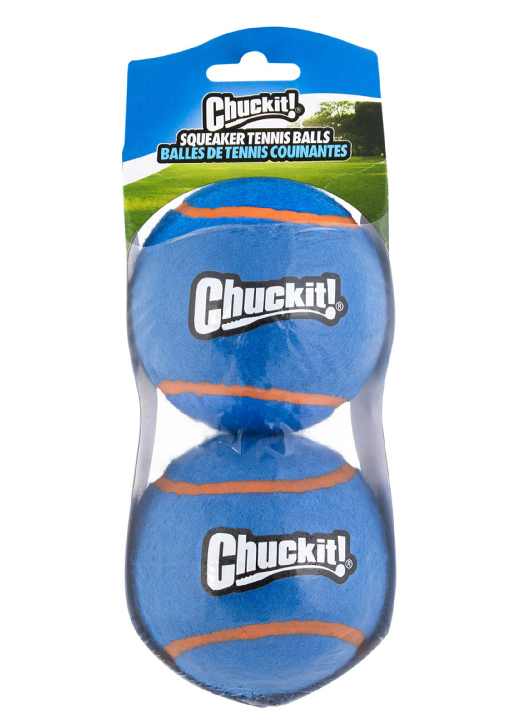 Chuckit! Chuckit! Squeaker Tennis Balls XL (2-pack)