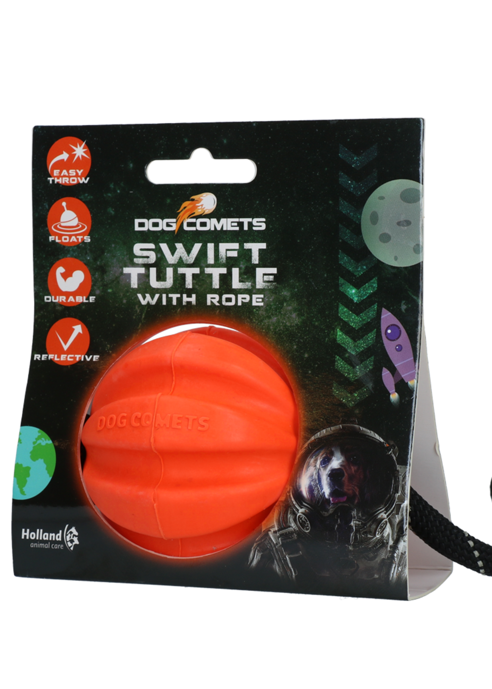 Dog Comets Dog Comets Swift Tuttle Met Touw Oranje