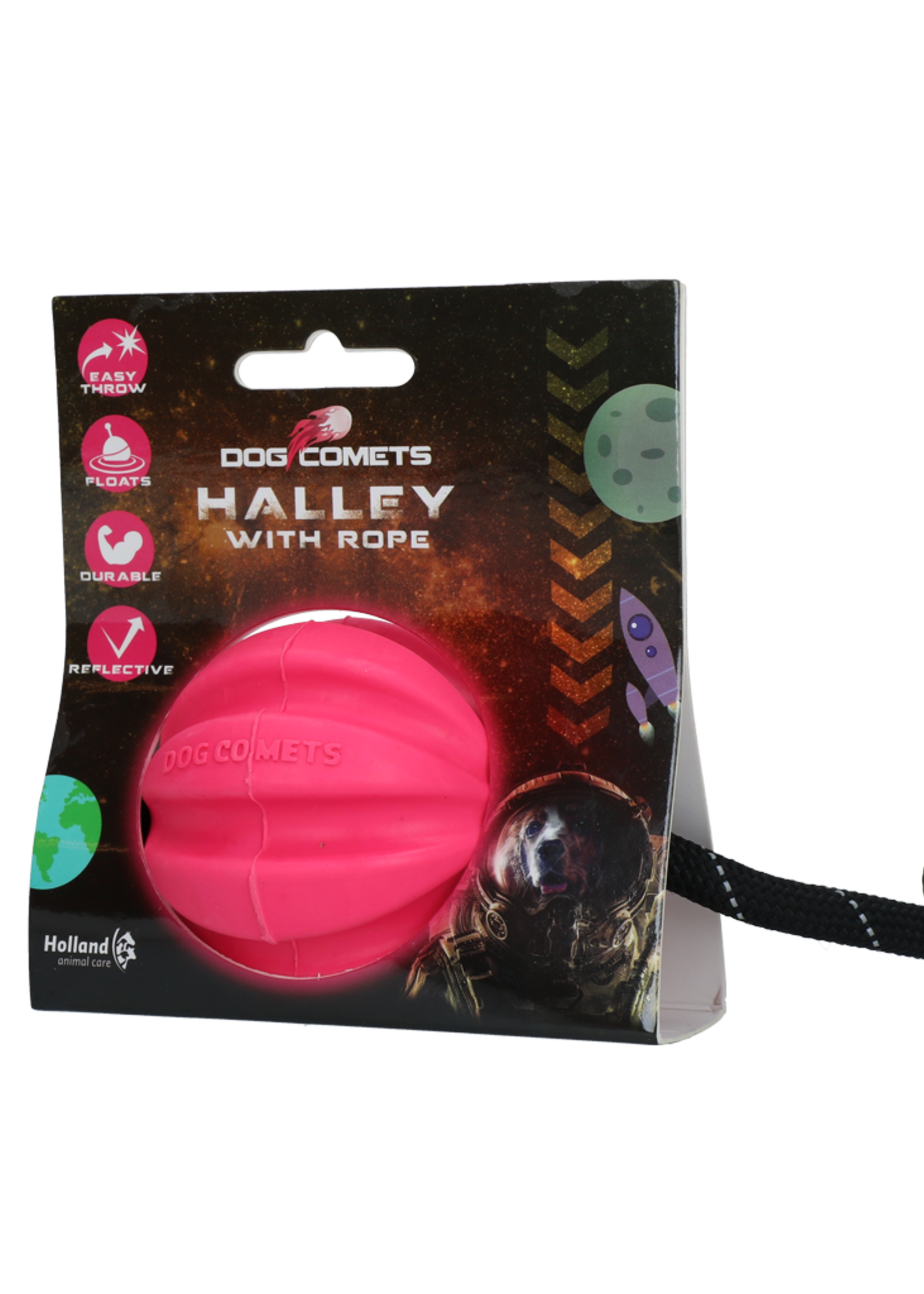 Dog Comets Dog Comets Halley Met Touw Roze
