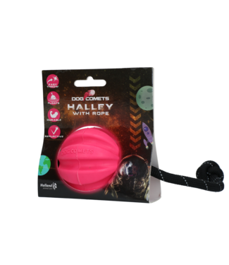 Dog Comets Dog Comets Halley Met Touw Roze