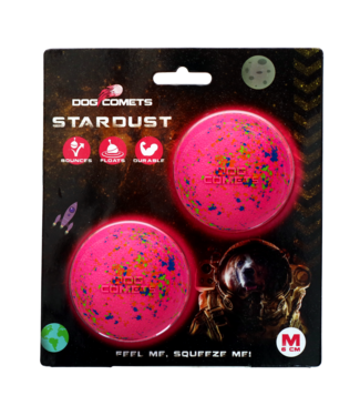 Dog Comets Dog Comets Stardust Roze M (2-Pack)