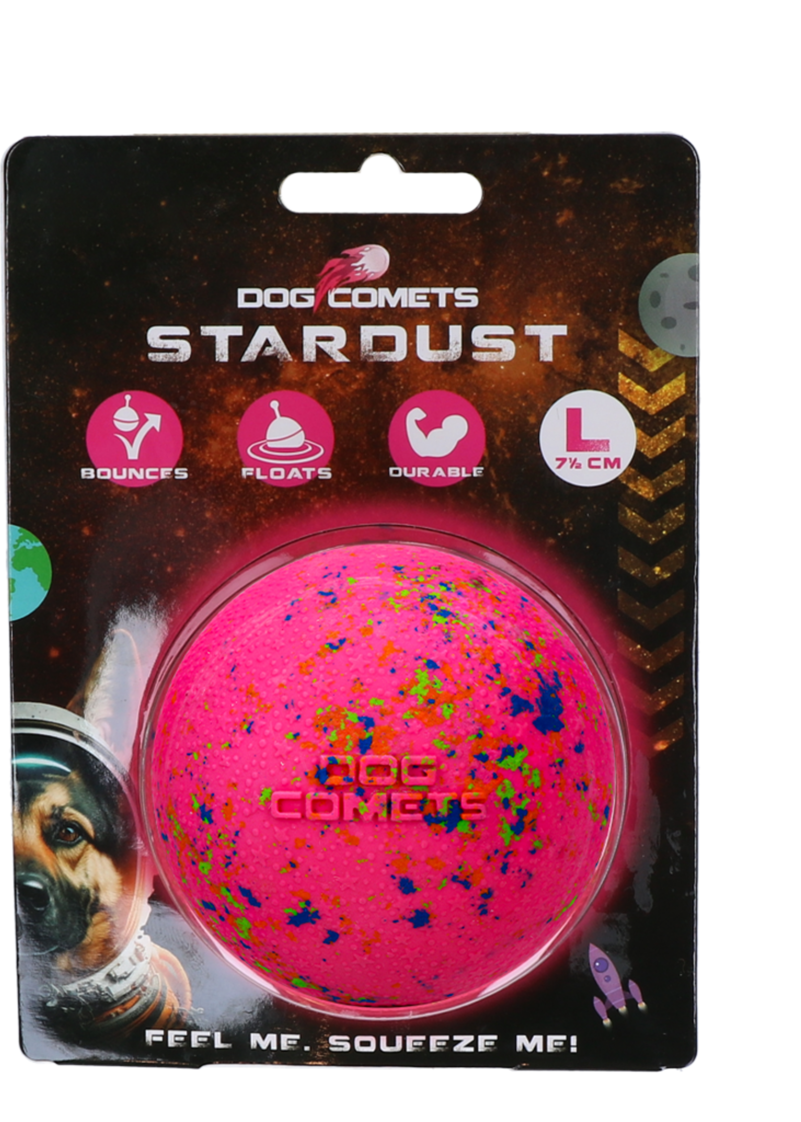 Dog Comets Dog Comets Stardust Roze L