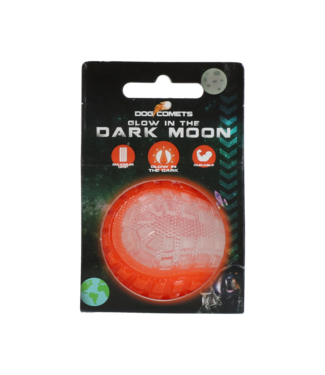 Dog Comets Dog Comets Glow In The Dark Moon Bal S Oranje