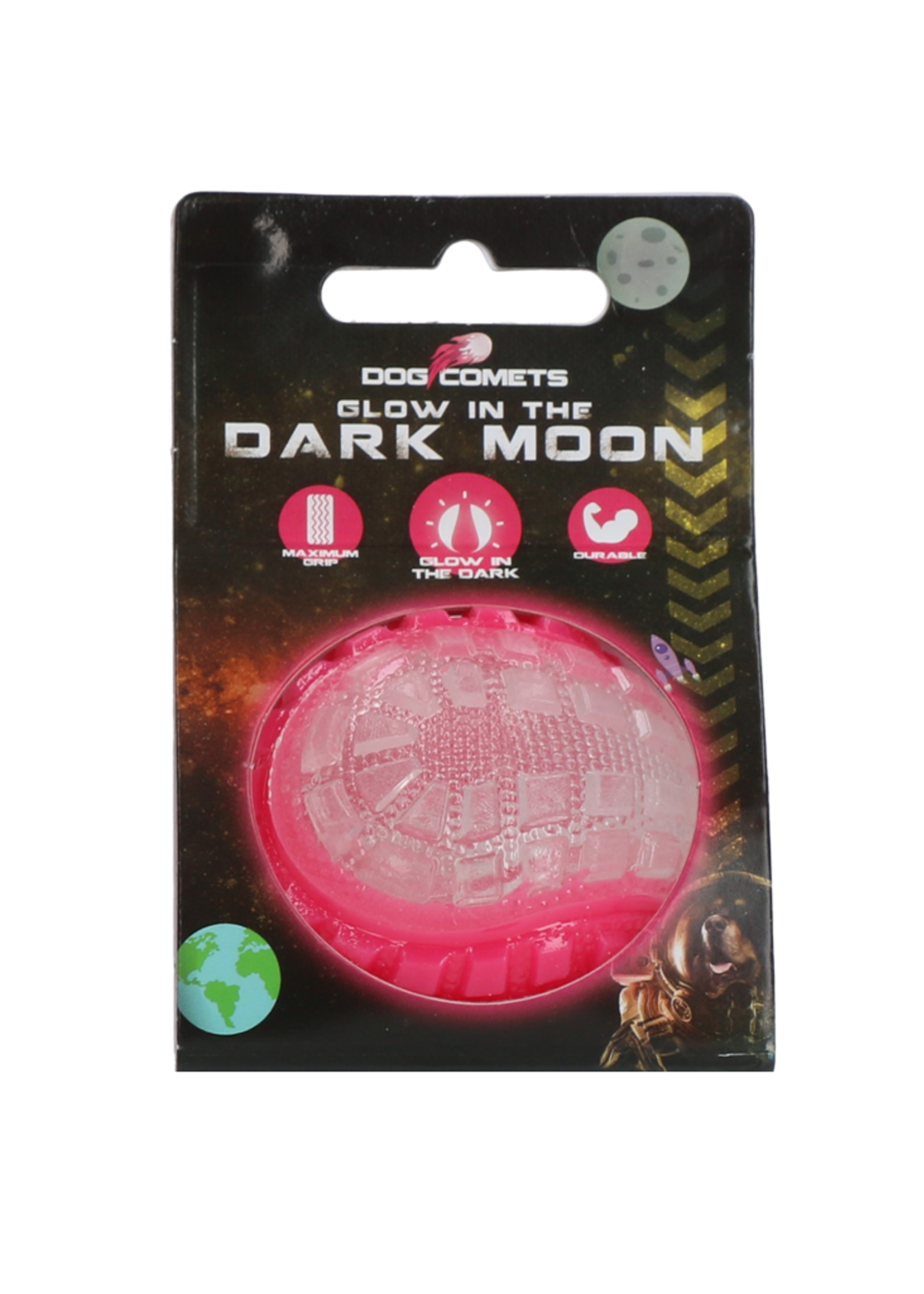 Dog Comets Dog Comets Glow In The Dark Moon Bal S Roze