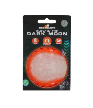 Dog Comets Dog Comets Glow In The Dark Moon Bal M Oranje