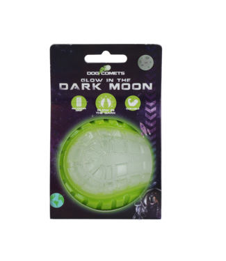 Dog Comets Dog Comets Glow In The Dark Moon Bal M Groen