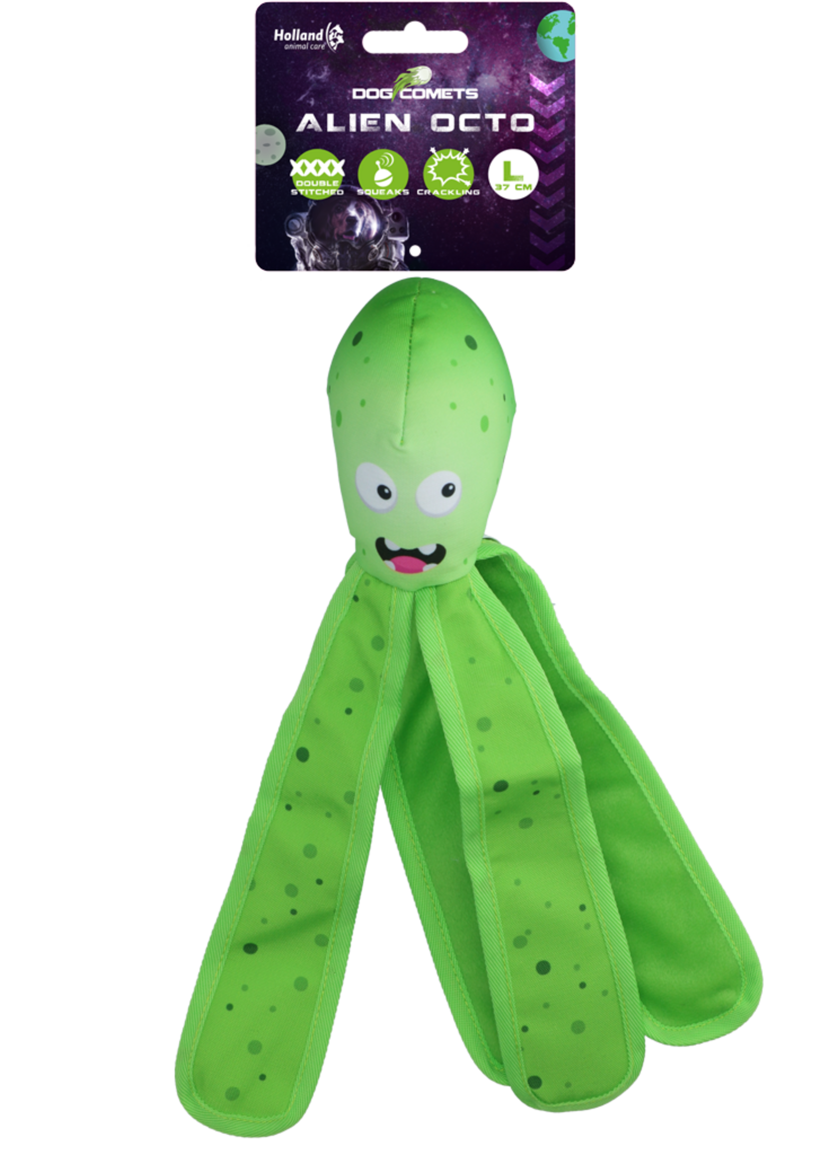 Dog Comets Dog Comets Alien Octo L Groen