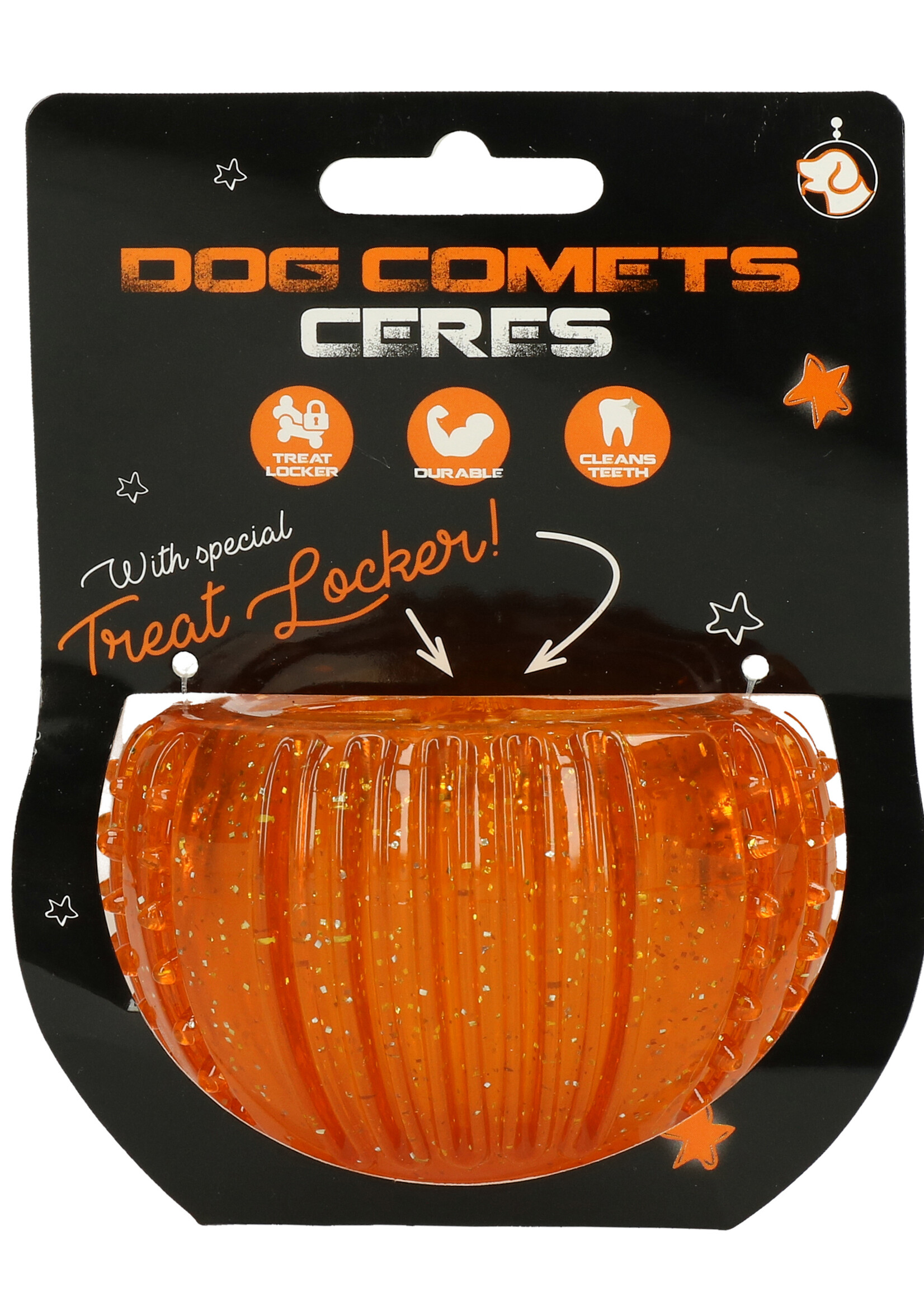 Dog Comets Dog Comets Treat Locker Oranje