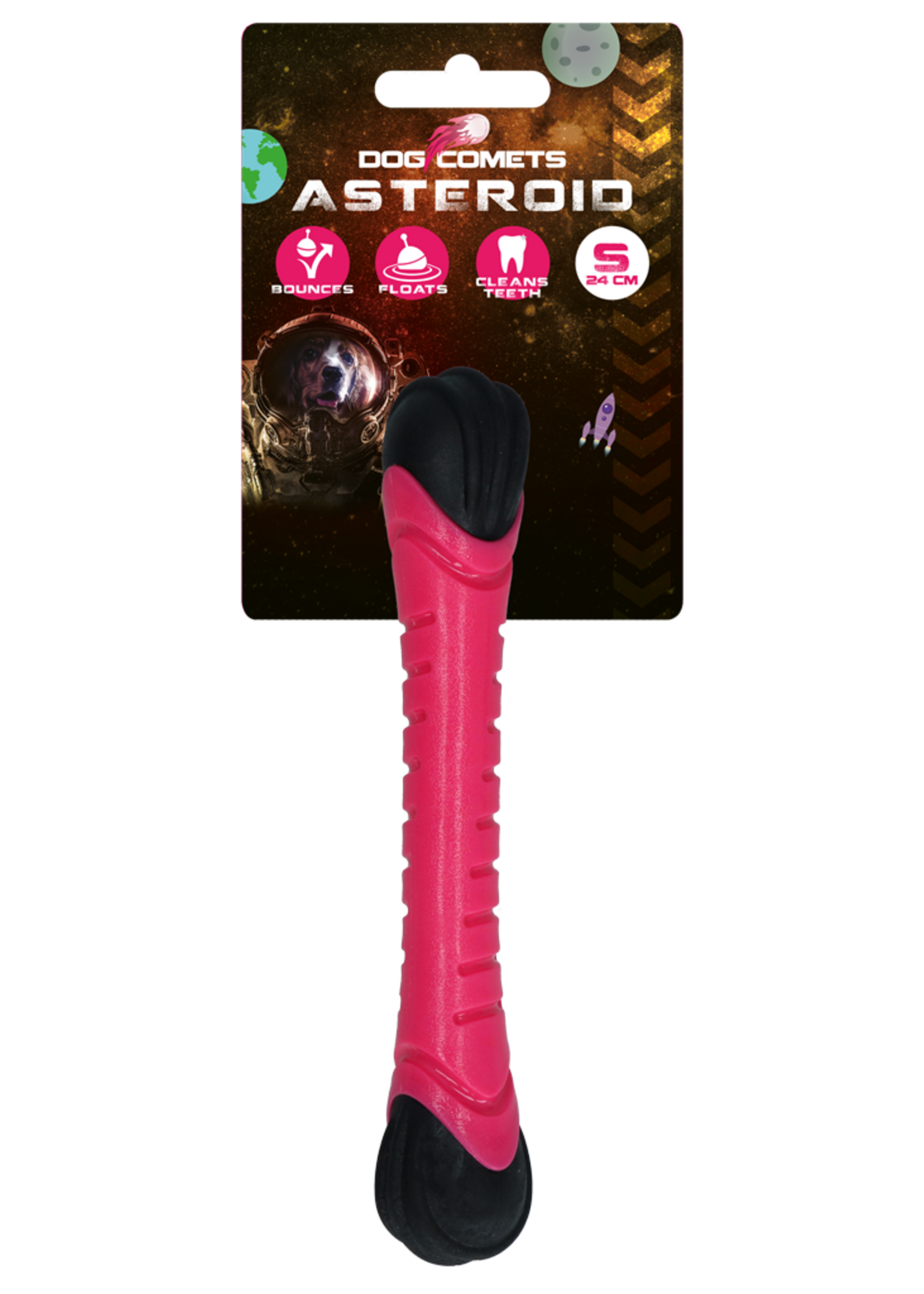 Dog Comets Dog Comets Asteroid Werpstok S Roze