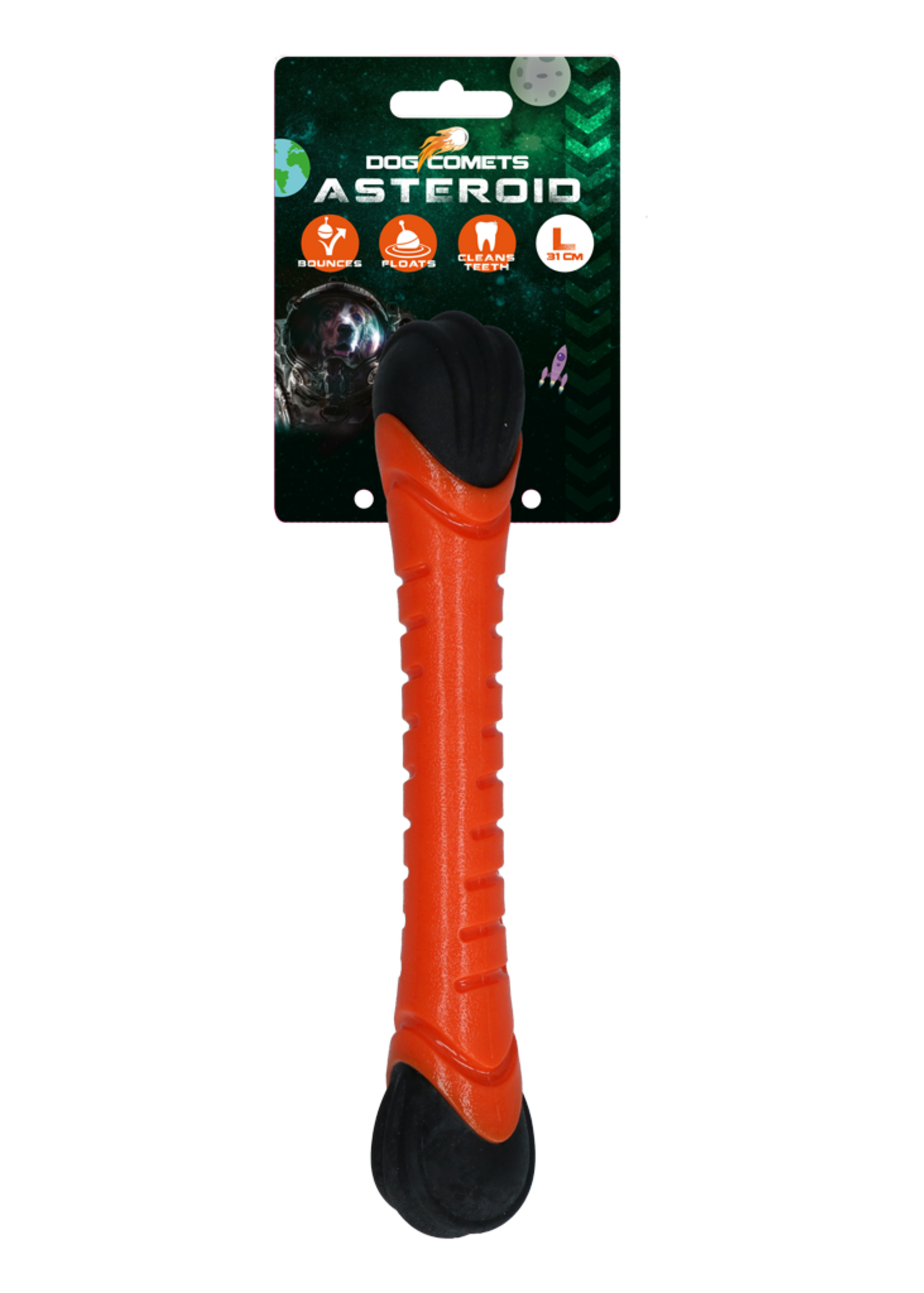 Dog Comets Dog Comets Asteroid Werpstok L Oranje