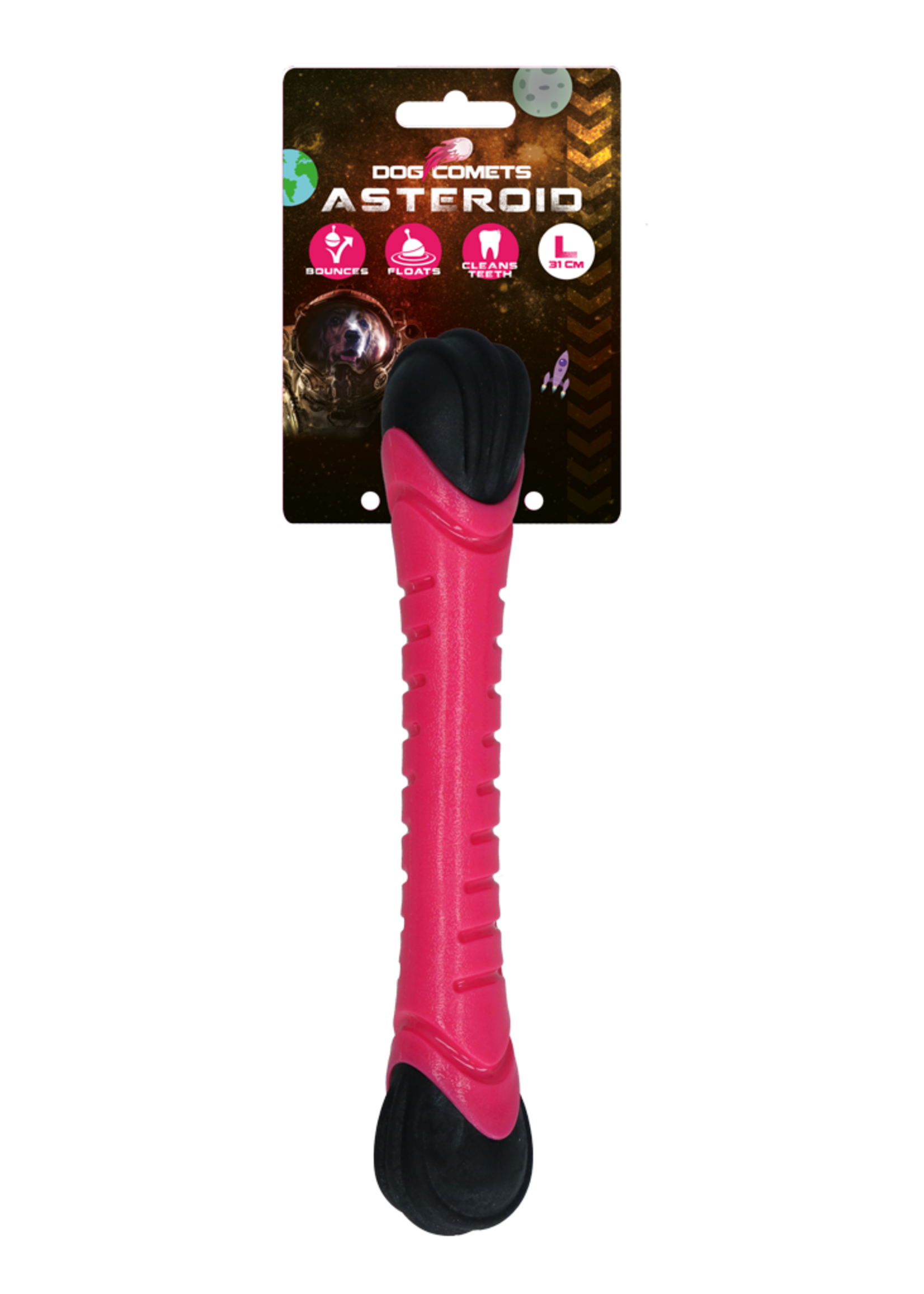 Dog Comets Dog Comets Asteroid Werpstok L Roze