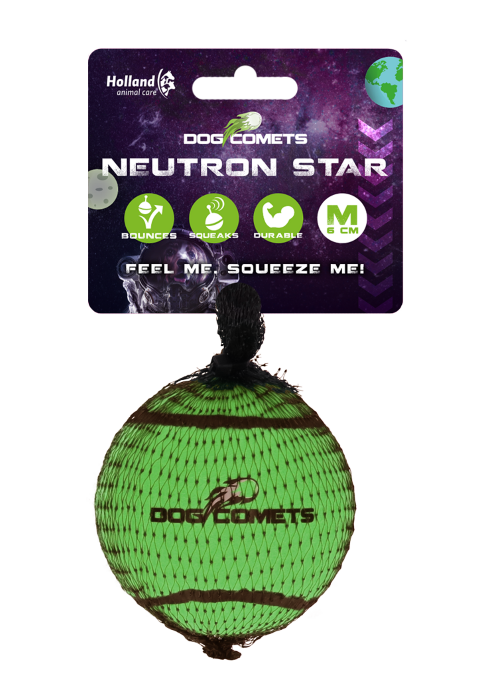 Dog Comets Dog Comets Tennisbal Met Pieper Neutron Star M Groen