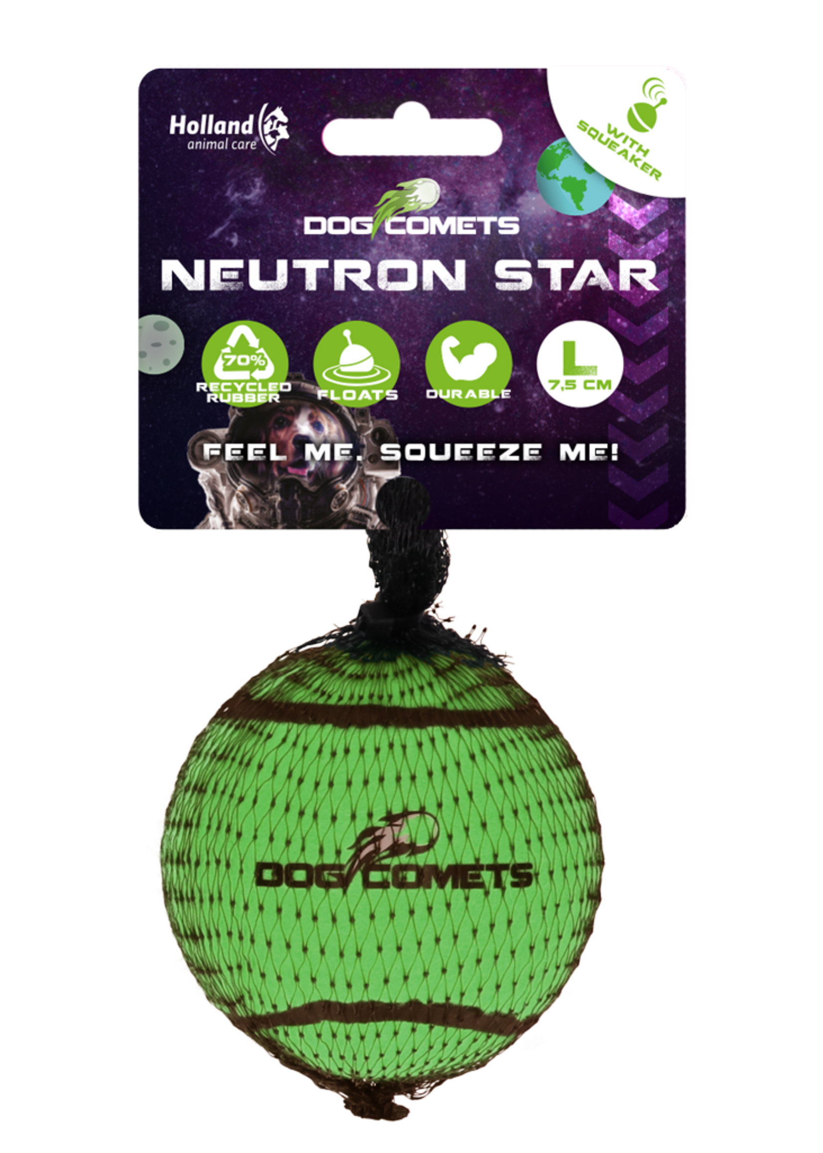 Dog Comets Dog Comets Tennisbal Met Pieper Neutron Star L Groen