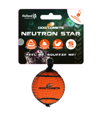 Dog Comets Dog Comets Tennisbal Met Pieper Neutron Star S Oranje