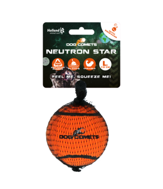 Dog Comets Dog Comets Tennisbal Met Pieper Neutron Star L Oranje