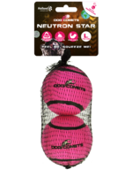 Dog Comets Dog Comets Tennisbal Met Pieper Neutron Star L Roze (2-pack)