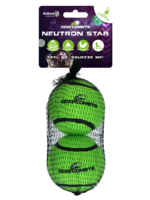Dog Comets Dog Comets Tennisbal Met Pieper Neutron Star L Groen (2-pack)