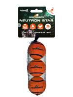 Dog Comets Dog Comets Tennisbal Met Pieper Neutron Star S Oranje (3-pack)