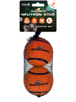 Dog Comets Dog Comets Tennisbal Met Pieper Neutron Star L Oranje (2-pack)