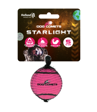 Dog Comets Dog Comets Tennisbal Starlight S Roze