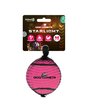 Dog Comets Dog Comets Tennisbal Starlight M Roze