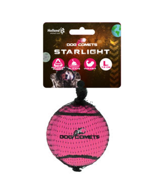 Dog Comets Dog Comets Tennisbal Starlight L Roze