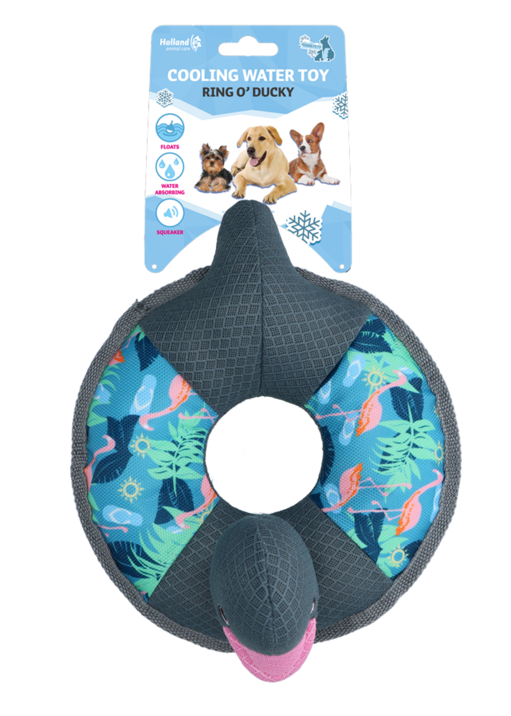 Coolpets CoolPets Ring O' Ducky Flamingo