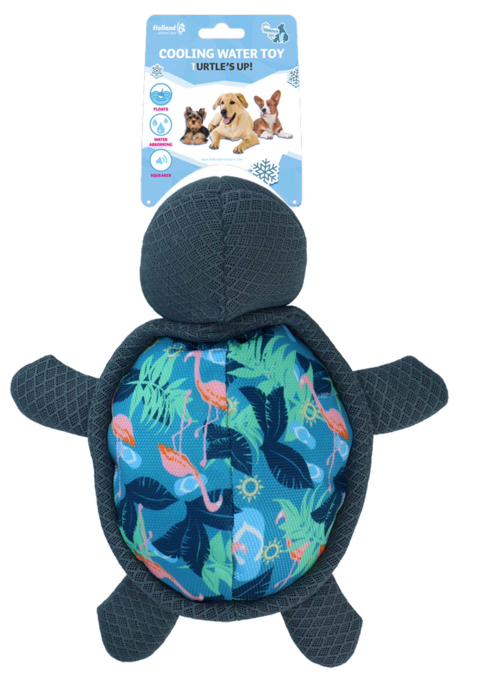 Coolpets CoolPets Turtle's Up Flamingo