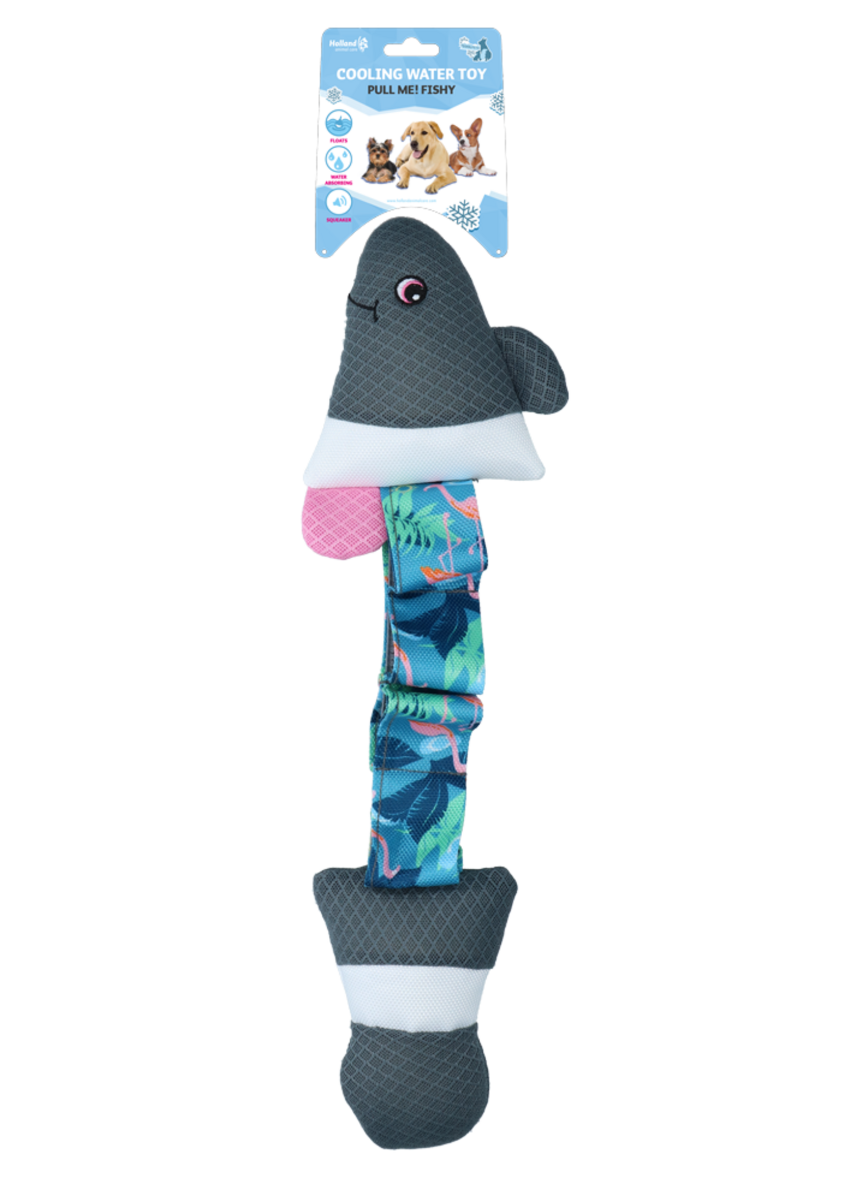 Coolpets CoolPets Pull Me! Fishy Flamingo