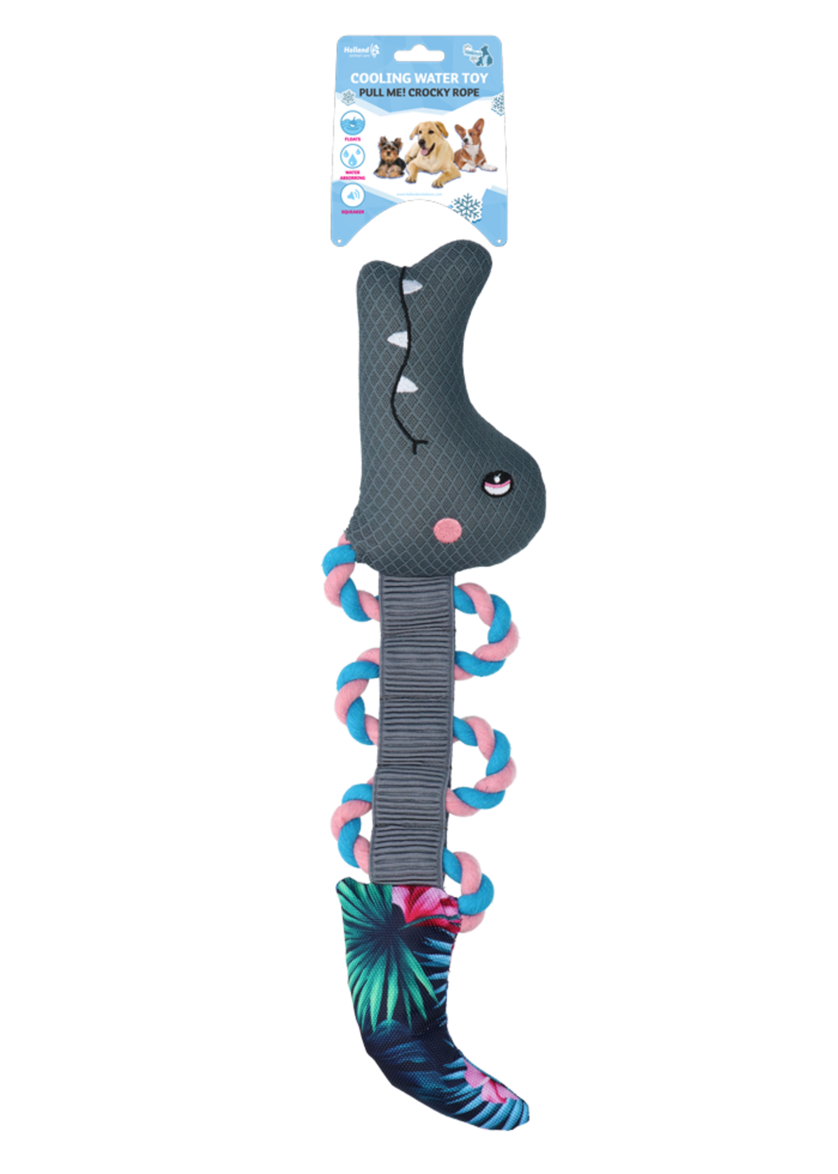 Coolpets CoolPets Pull Me! Crocky Rope Flower