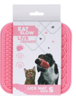 Eat Slow Live Longer Eat Slow Live Longer Lick Mat Duo S Roze