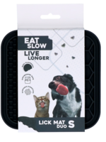 Eat Slow Live Longer Eat Slow Live Longer Lick Mat Duo S Grijs