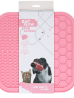 Eat Slow Live Longer Eat Slow Live Longer Lick Mat Duo L Roze