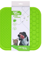 Eat Slow Live Longer Eat Slow Live Longer Lick Mat Duo L Groen