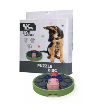 Eat Slow Live Longer Eat Slow Live Longer Puzzle Disc
